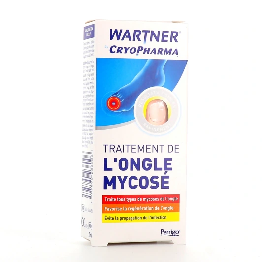 Wartner Cryopharma Traitement de la Mycose de l'Ongle