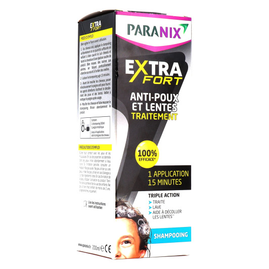 Paranix Shampooing Anti-Poux et Lentes Extra Fort