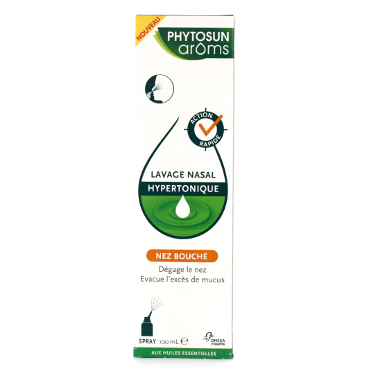 Phytosun Aroms Lavage Nasal Hypertonique Nez Bouché