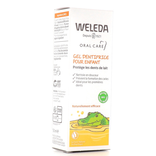 Weleda Gel Dentifrice pour Enfant