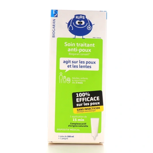 Biogaran Soin Traitant Anti-Poux