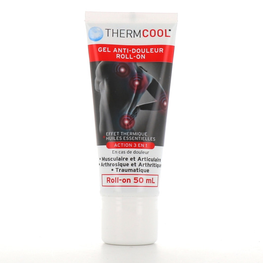 ThermCool Gel Anti-Douleurs Froid + Huiles Essentielles