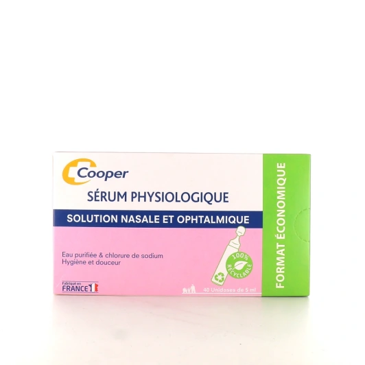 Cooper Sérum Physiologique