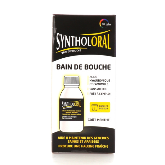 SyntholOral Bain de Bouche Goût Menthe