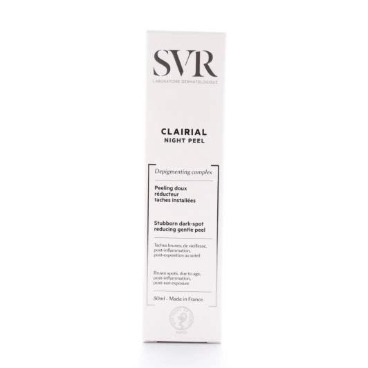 SVR Clairial Night Peel Peeling Doux Réducteur Taches Installées