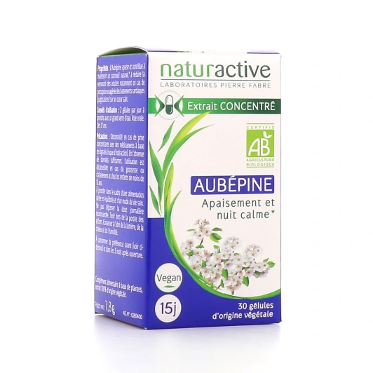 Naturactive Aubépine Apaisement et Nuit Calme Bio