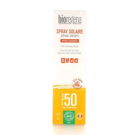 Bioregena Spray Solaire Bio Enfants SPF 50