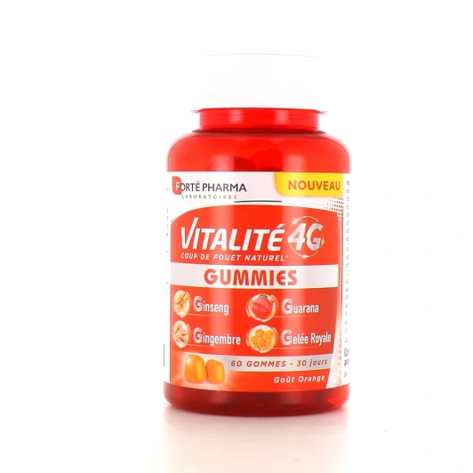 Forté Pharma Vitalité 4G Gummies