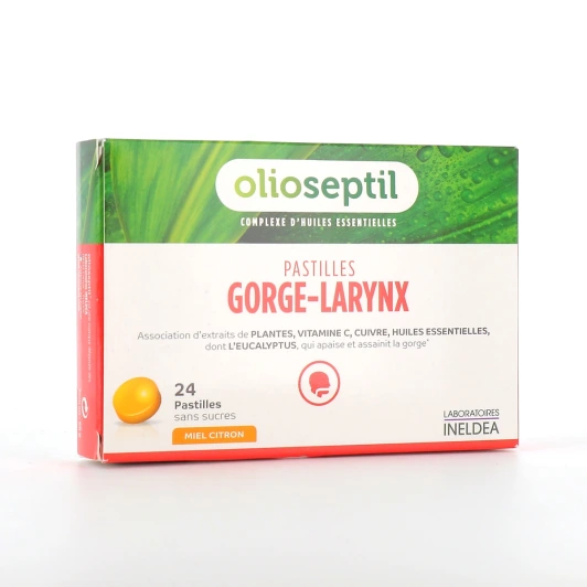 Olioseptil Pastilles Gorge Larynx
