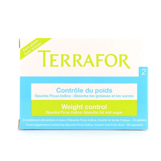 TERRAFOR 2 Contrôle du poids 50 gélules