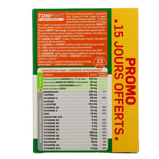 Magnésium Mag 2 – 20 Comprimés Effervescents Orange – Contre La Fatigue Passagère – Neuf Sous Blister