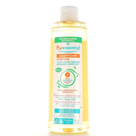 Puressentiel Savon Liquide Surgras Assainissant
