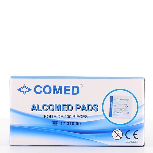 Alcomed Pads Tampons Désinfectants