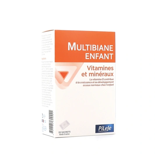 Pileje Multibiane Enfant Vitamines et Minéraux