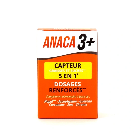 Anaca3+ Capteur de Graisses et Sucres 5 en 1