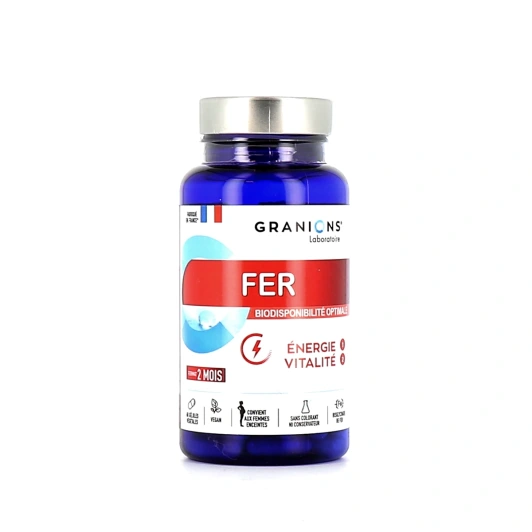 Granions Fer énergie et vitalité