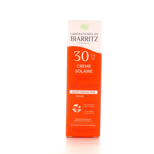 Laboratoires de Biarritz Alga Maris Crème solaire visage