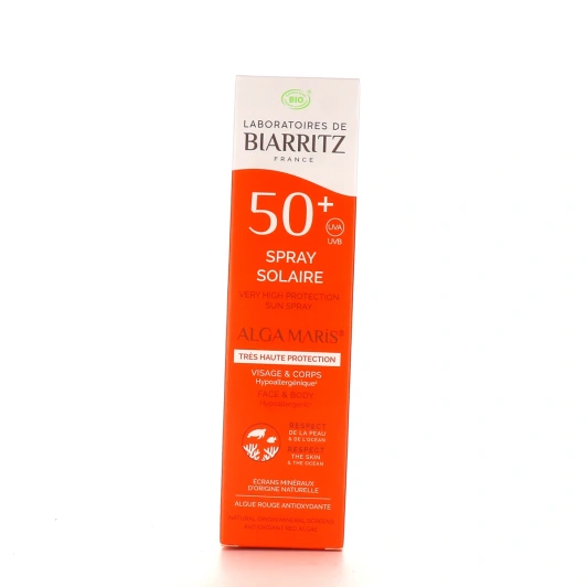 Laboratoires de Biarritz Spray Solaire SPF50+