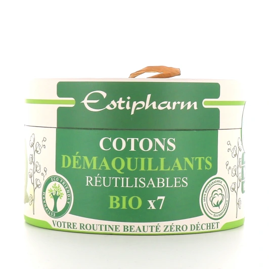 Estipharm Cotons Démaquillants Réutilisables