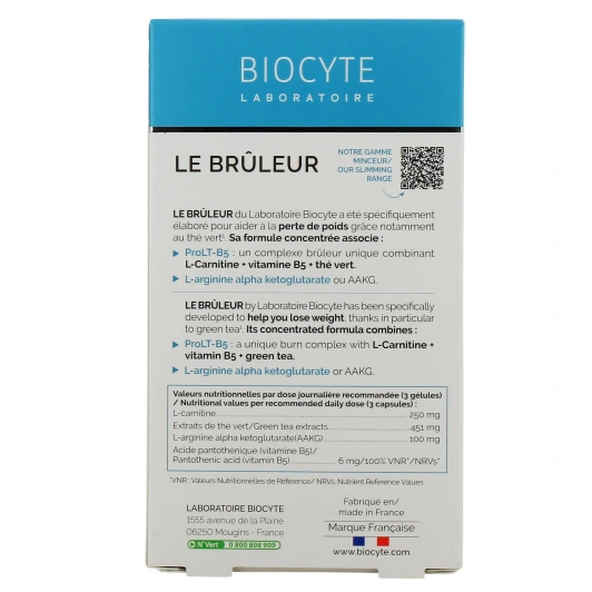 Biocyte Le Brûleur Perte de Poids