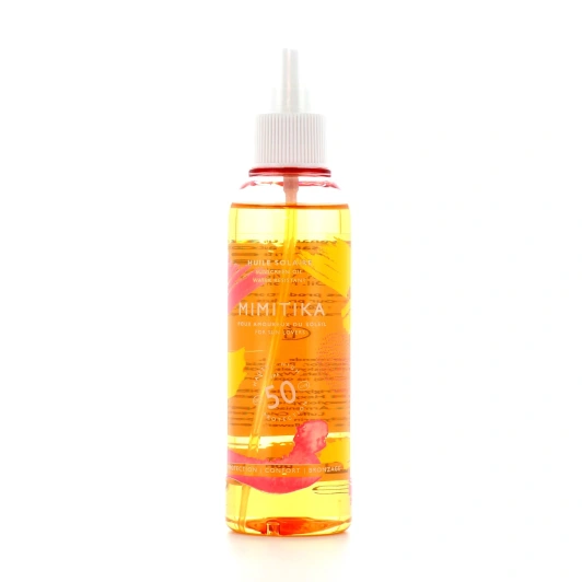 Mimitika Huile Solaire Protectrice Corps SPF50