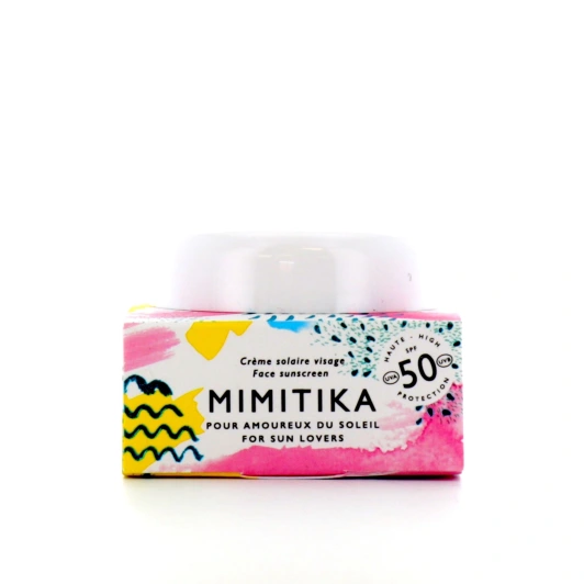 Mimitika Crème Solaire Visage SPF50