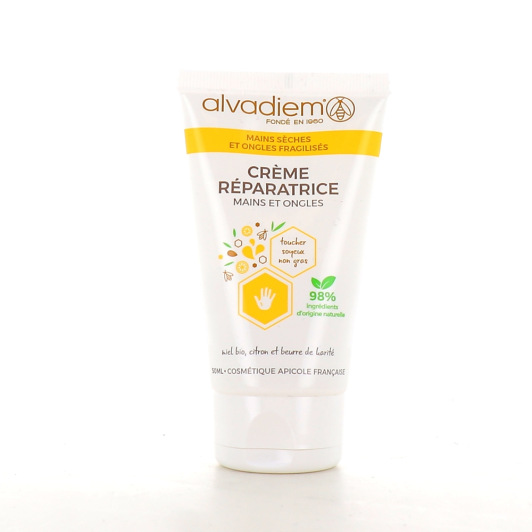 Alvadiem Crème Réparatrice Mains et Ongles