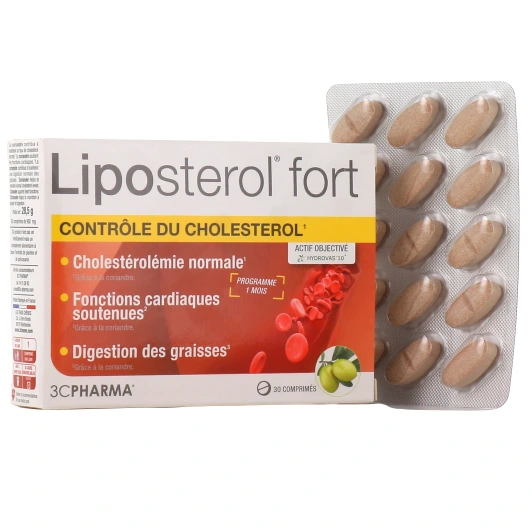 3C Pharma Liposterol Fort Contrôle du Cholestérol