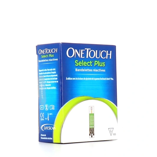 OneTouch Select Plus Bandelettes Réactives
