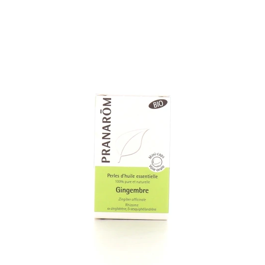 Pranarom Perles d'Huile Essentielle Gingembre