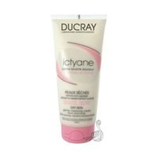 DUCRAY Ictyane Crème lavante douceur Tube 200ml Flacon pompe 400ml