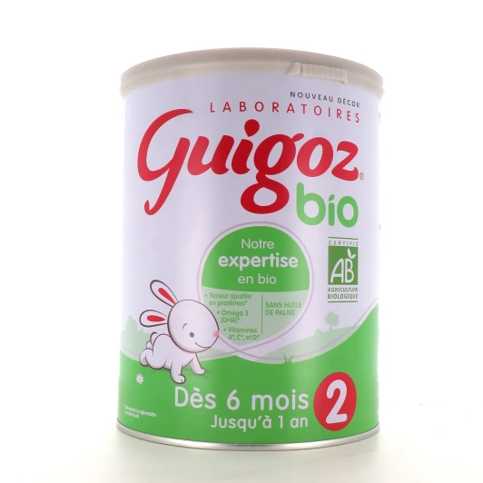 Guigoz Bio Lait 2eme âge