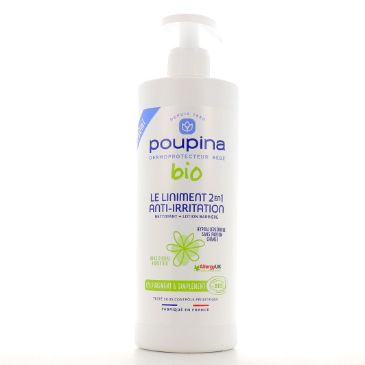 Poupina Liniment Bio 2 en 1 Anti-Irritation