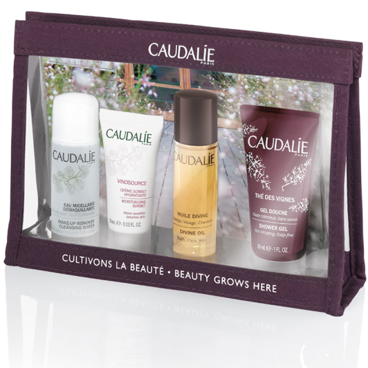 Caudalie trousse de beauté format voyage