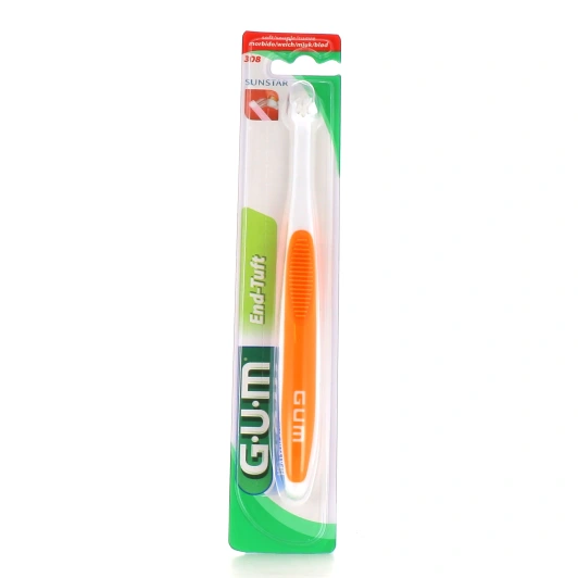 Gum End-Tuft Brosse à Dents Souple Mono-Touffe