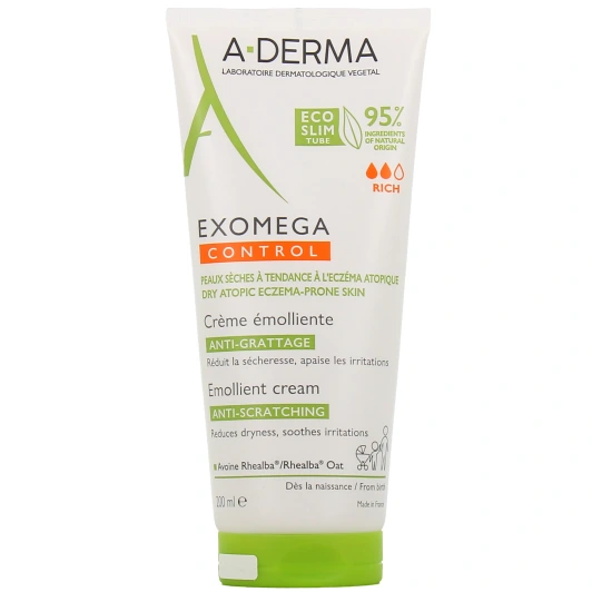 A-Derma Exomega Control Crème Emolliente Anti-Grattage