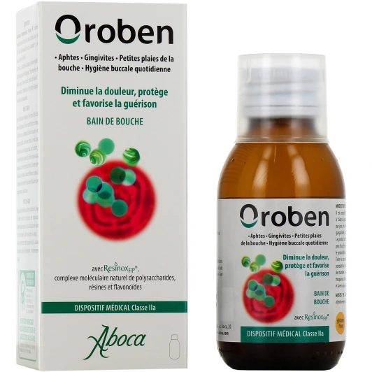 Aboca Oroben bain de bouche 75 ml OFFERT