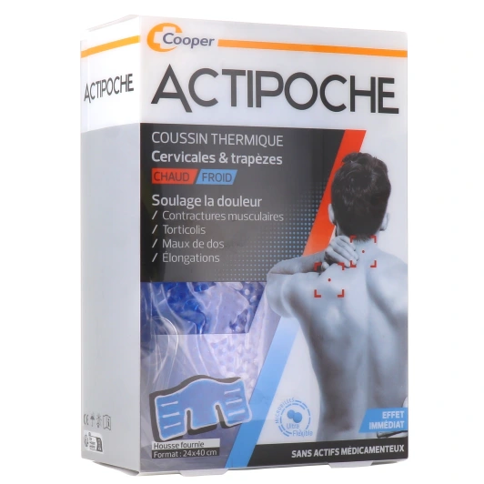 Actipoche Coussin Thermique Cervicales et Trapèzes