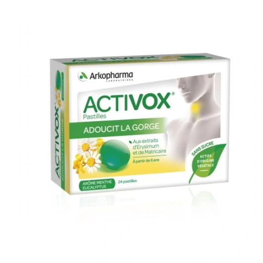 Activox Pastilles Menthe Eucalyptus