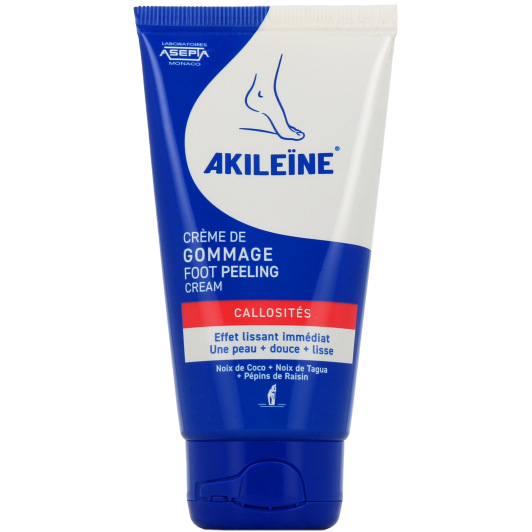 Akileïne Crème de gommage pieds très secs