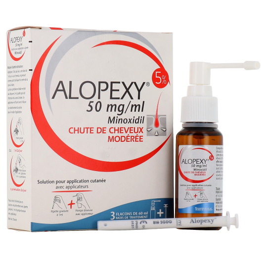 Alopexy Minoxidil 5% solution - Pharmacie des Drakkars