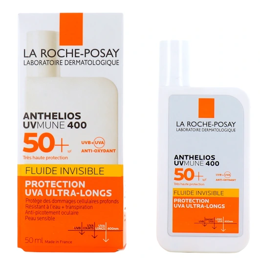 Anthelios UVMune 400 Fluide Solaire Invisible SPF 50+