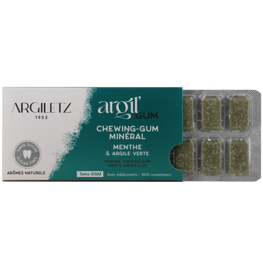 Argiletz Argile Gums 12 Chewing-gums