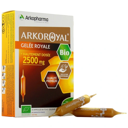 Arkoroyal Gelée royale Bio 2500mg