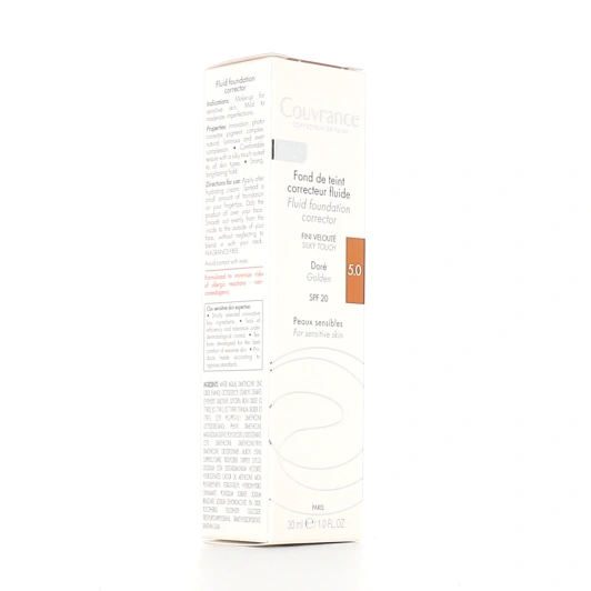 Avene fond de teint correcteur fluide Tube 30ml