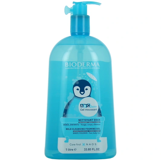 Bioderma ABCDerm Gel Moussant Nettoyant Doux