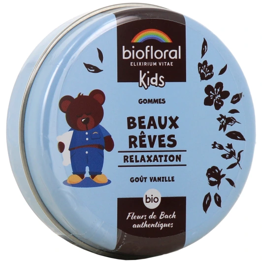 Biofloral Enfant Gommes Bio Beaux Rêves