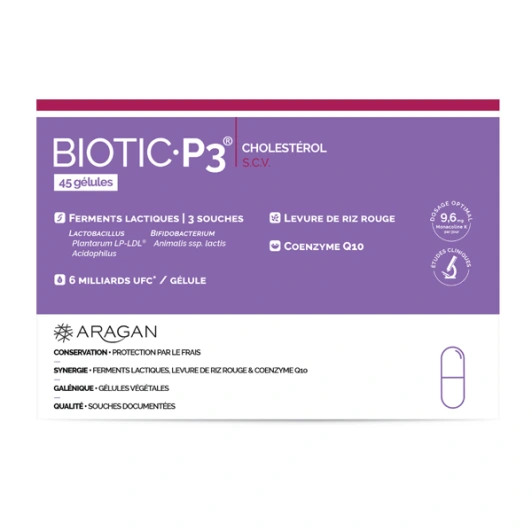 Biotic P3 cholestérol S.C.V.