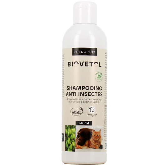 Biovetol Shampooing Anti Insectes Bio