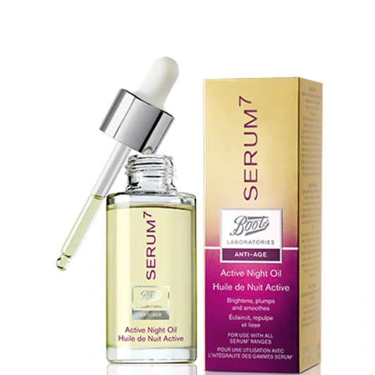 BOOTS Serum7 Huile de Nuit Active 30ml